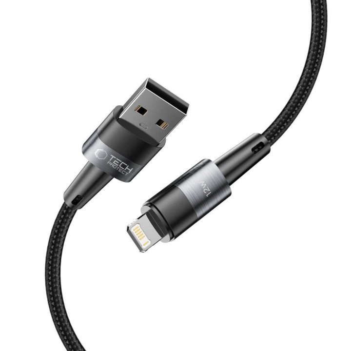Lightning / Lightning laidas 12W 2.4A 2m - pilkas