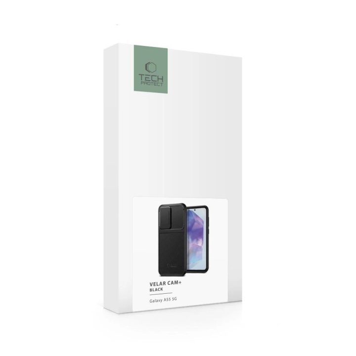 dėklas Samsung Galaxy A55 5G telefonui - juodas