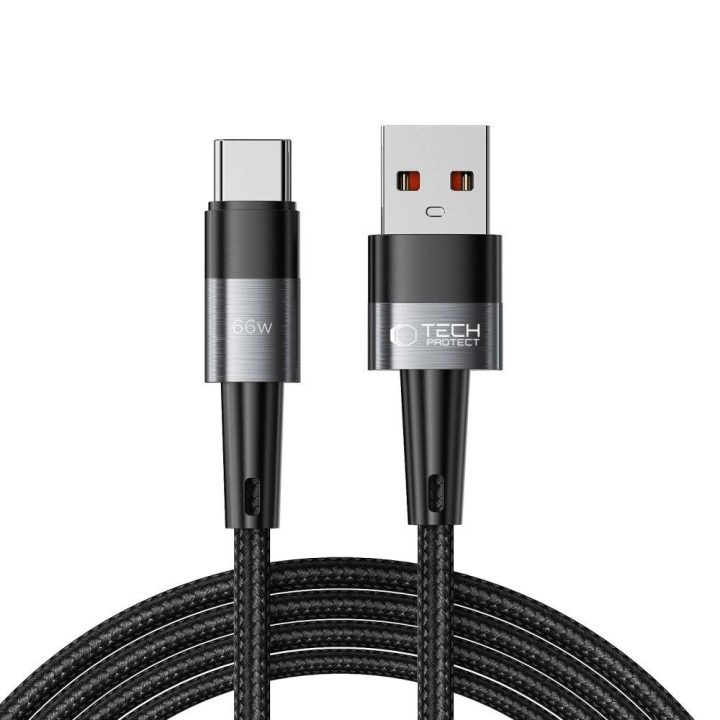 USB C laidas 66W 6A 2m - pilkas