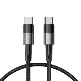 USB C PD laidas 60 W, 3 A, 0,25 m – pilkas