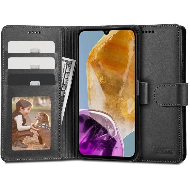 dėklas Samsung Galaxy M15 5G - juodas