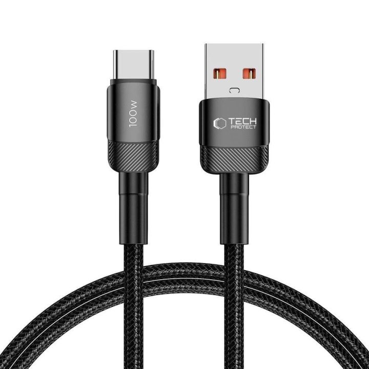 Evo USB C laidas 100 W 5 A 1 m - juoda