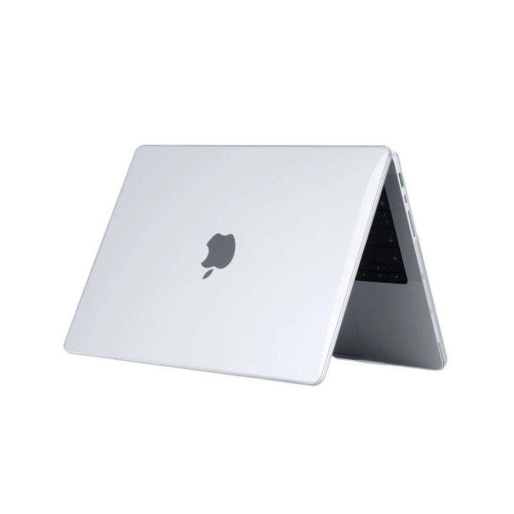 MacBook Pro 14“ M1 / ​​M2 / M3 2021-2023 dėklas – skaidrus