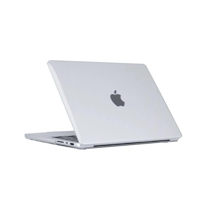 MacBook Pro 14“ M1 / ​​M2 / M3 2021-2023 dėklas – skaidrus