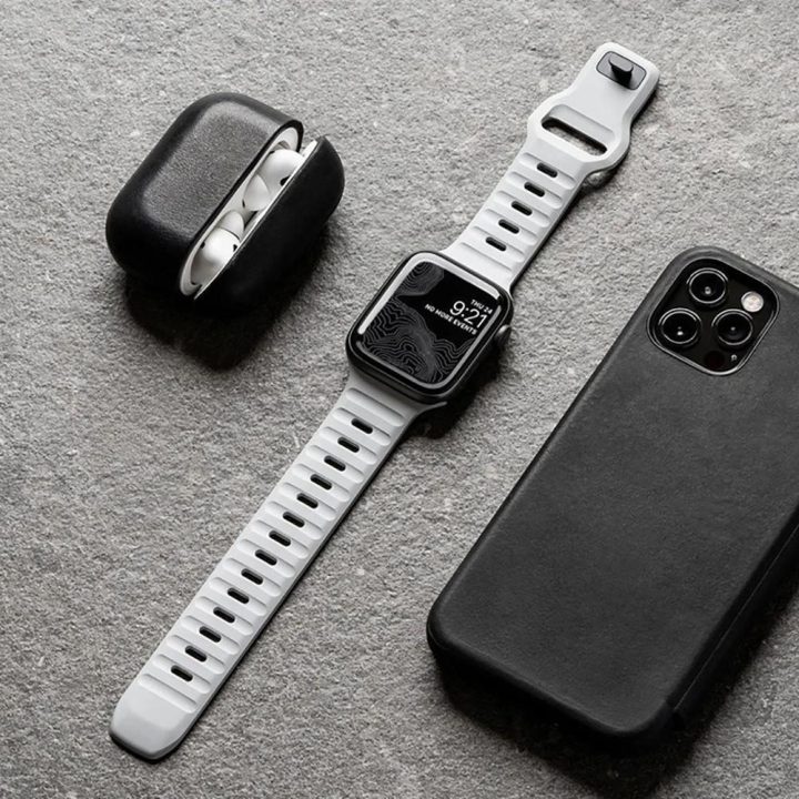 Line“ Apyrankei Watch“ 4 / 5 / 6 / 7 / 8 / 9 / SE / Ultra“ 1 / 2 (42/44/45/49 mm) – oranžinė