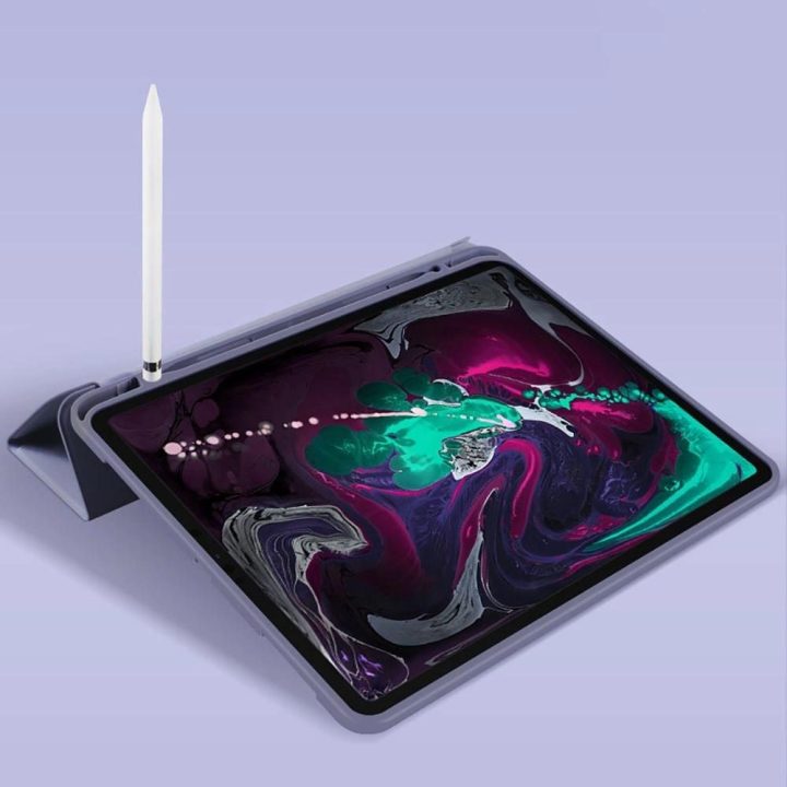 SC dėklas su pieštuku iPad Pro 11 2020–2022 m. – juodas