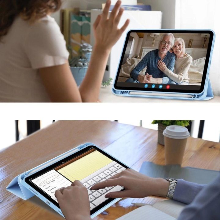 IPad 10.9 2022 dėklas – šviesiai mėlynas