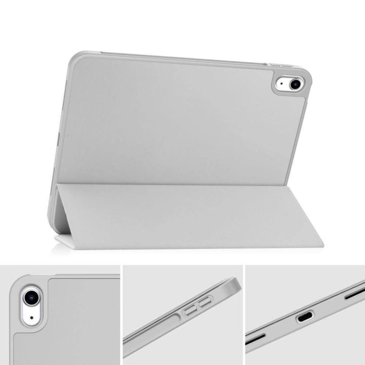 Rašiklio dėklas iPad 10.9 2022 - pilkas
