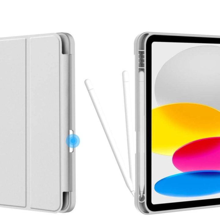 Rašiklio dėklas iPad 10.9 2022 - pilkas