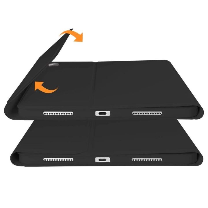 Pen + Keyboard“ dėklas su klaviatūra skirt iPad 10.9 colio 2022 metų planšetiniam kompiuteriui – juodas