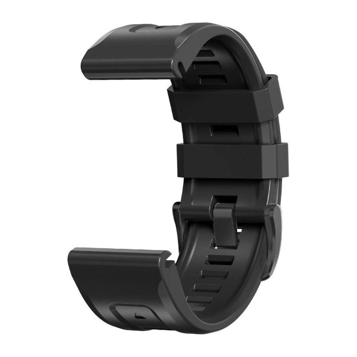 Dirželis Garmin Fenix ​​5 / 6 / 6 Pro / 7 – juoda