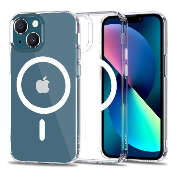 IPhone 13 dėklas - skaidrus