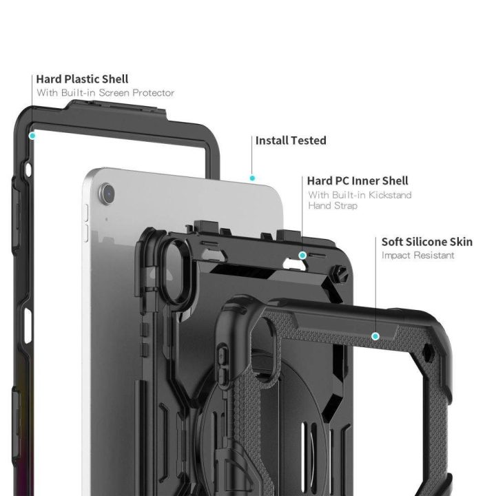 Dėklas iPad 10.9 2022 - juodas