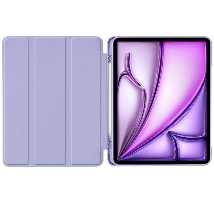 SC dėklas iPad Air 13“ 2024 – violetinės spalvos