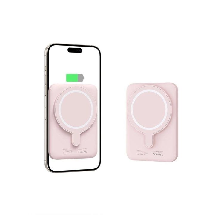 Powerbank“ su MagSafe“ 5000 mAh, 15 W USB C kabelis