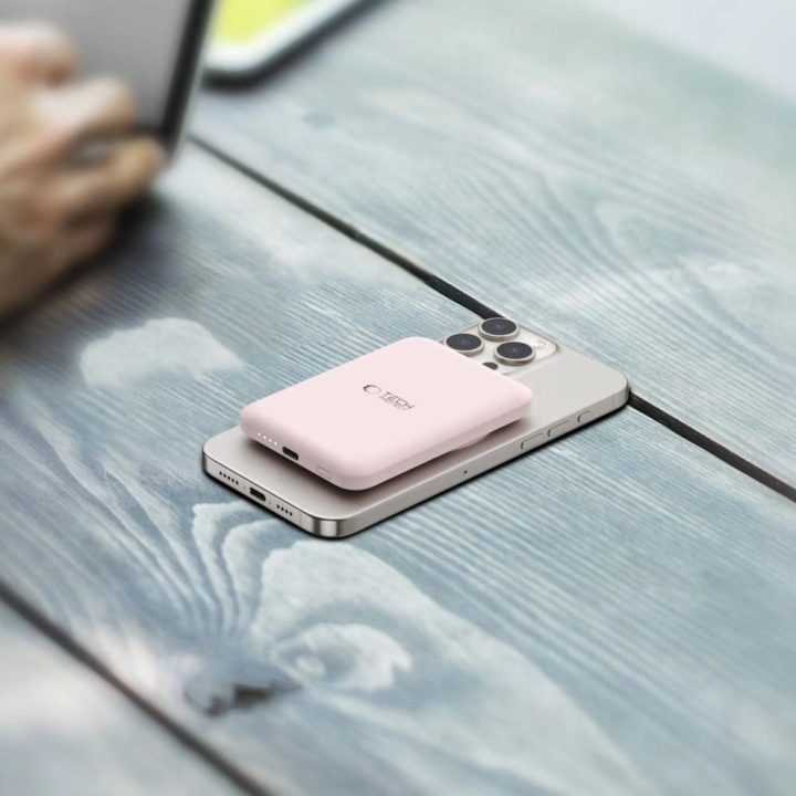 Powerbank“ su MagSafe“ 5000 mAh, 15 W USB C kabelis