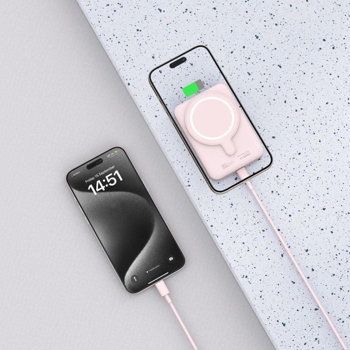 MagSafe - 10000 mAh maitinimo bankas su 15W USB C laidas