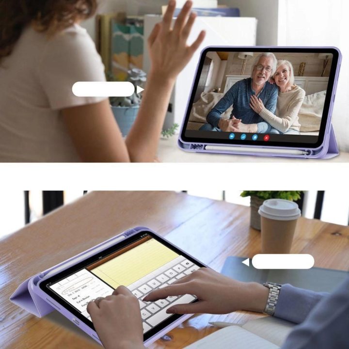 iPad 10.9“ 2022 dėklas – violetinis