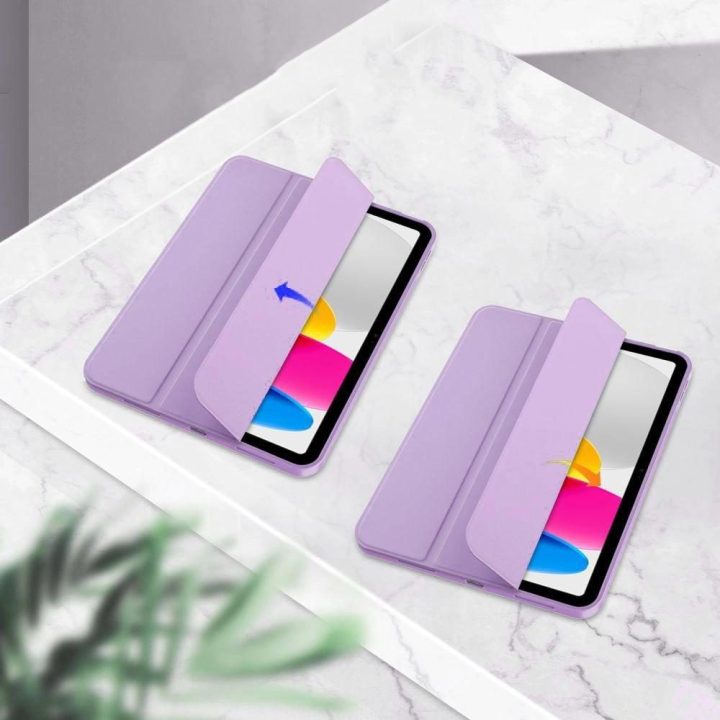 iPad 10.9“ 2022 dėklas – violetinis
