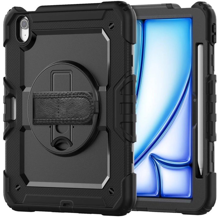 Dėklas iPad Air 11“ 2024 - juodas