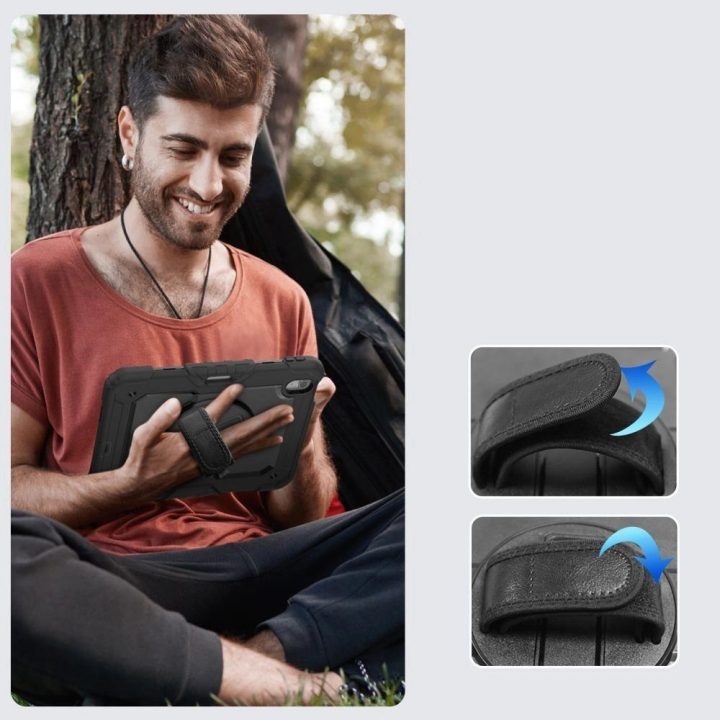 Dėklas iPad Air 11“ 2024 - juodas