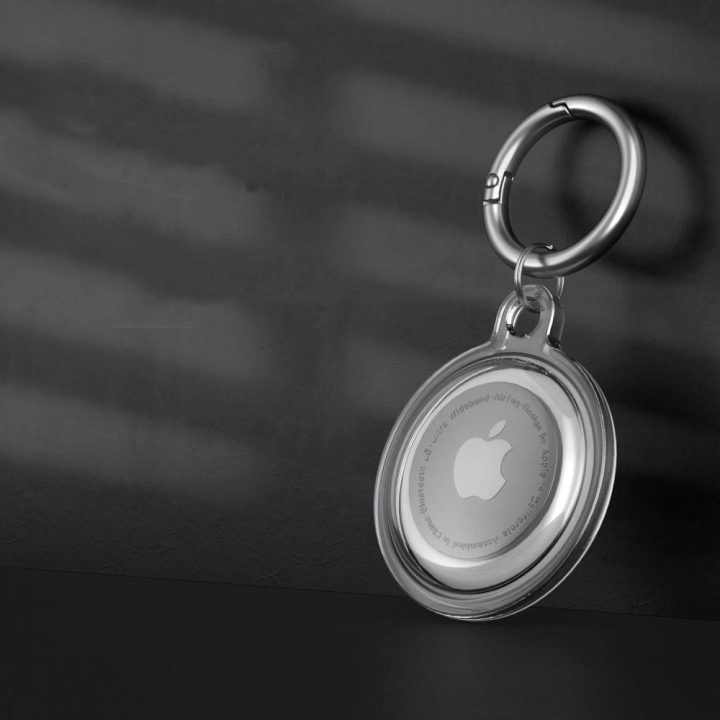 Apple AirTag apsauginis dėklas - permatomas