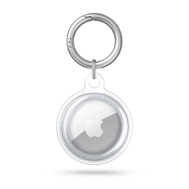 Apple AirTag apsauginis dėklas - permatomas