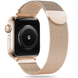 MilaneseBand Apple Watch 4 / 5 / 6 / 7 / 8 / 9 / SE / Ultra 1 / 2 (42/44/45/49 mm) – auksinė