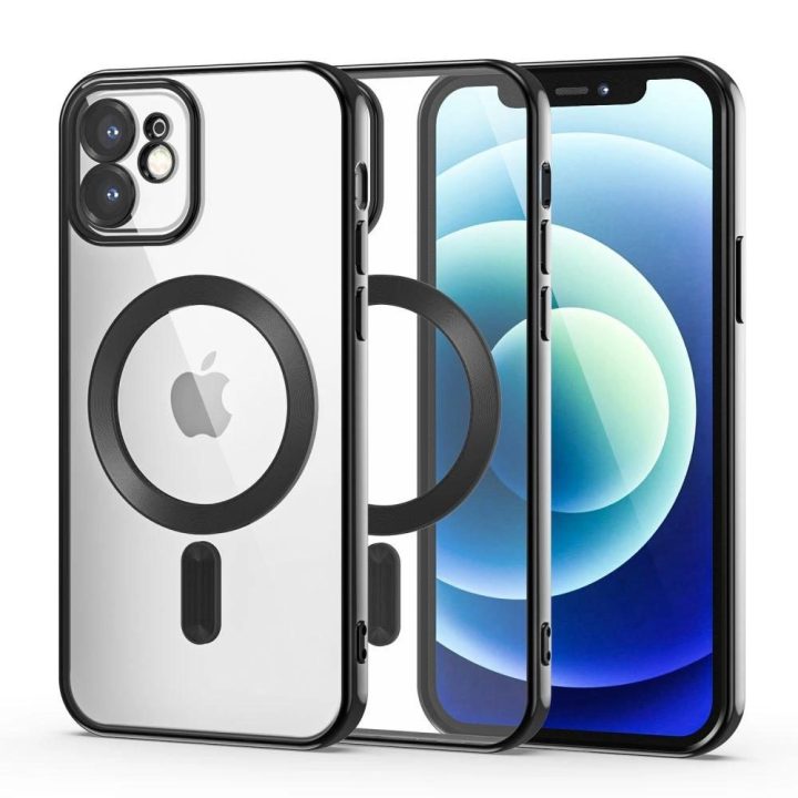 iPhone 12“ dėklas – juodas