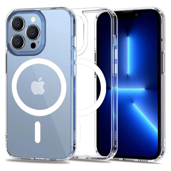 IPhone 13 Pro dėklas - skaidrus