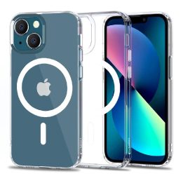 iPhone 13 mini“ dėklas – skaidrus