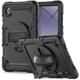 Samsung“ dėklas planšetiniam kompiuteriui Galaxy Tab A9+ 11.0 X210/X215/X216“, juodas