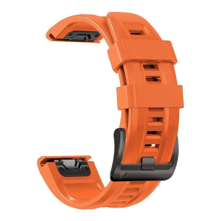 Dirželis Garmin Fenix ​​3 / 5X / 3HR / 5X Plus / 6X / 6X Pro / 7X - oranžinis