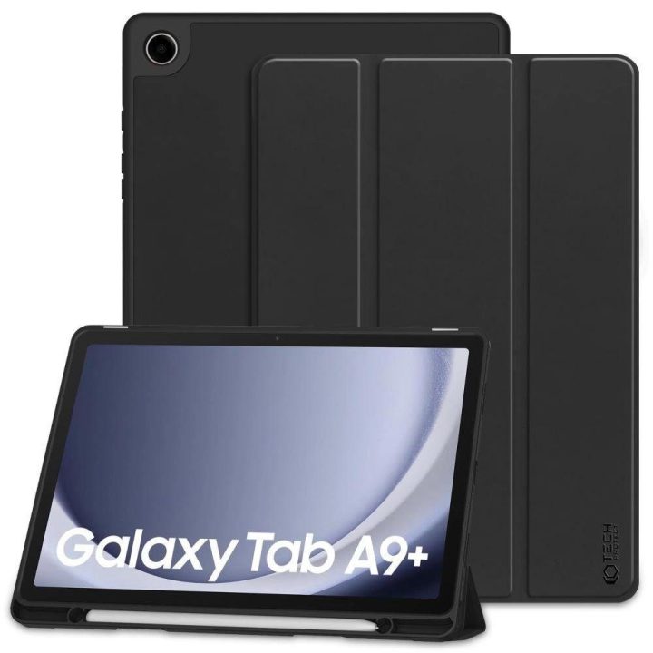 SC rašiklio dėklas Samsung Galaxy Tab A9+ 11 X210 / X215 / X216 - juodas