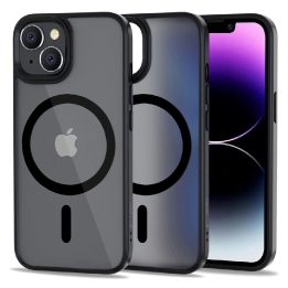 IPhone 14 dėklas - matinė juoda spalva