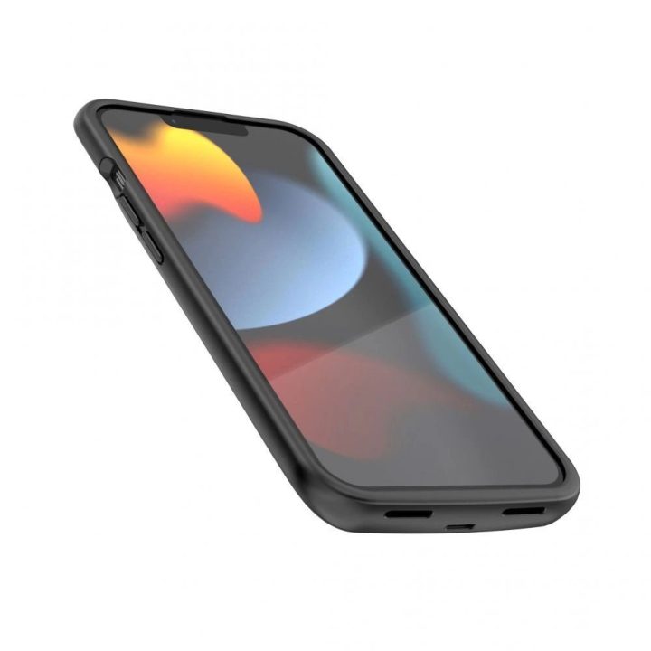 iPhone 13 / 13 Pro“ dėklas su 4800 mAh galios banku – juodas