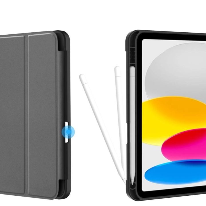 SC rašiklio dėklas iPad 10.9 colių“ 2022 m. – juodas