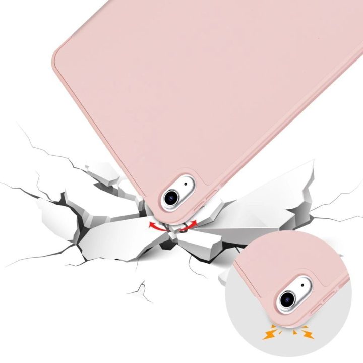 SC pieštuko dėklas iPad 10.9 2022 - rausvos spalvos