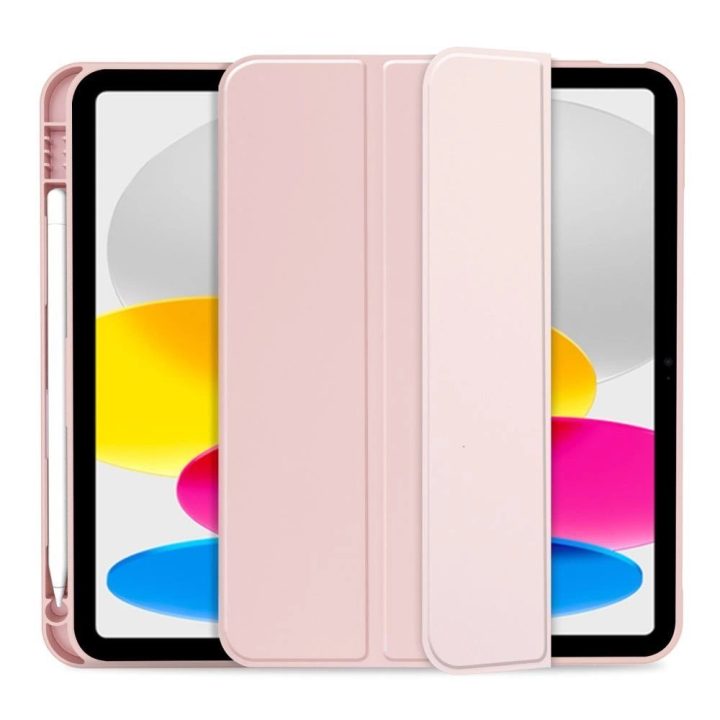 SC pieštuko dėklas iPad 10.9 2022 - rausvos spalvos
