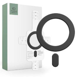 MagSafe magnetinis žiedas universalus - juodas