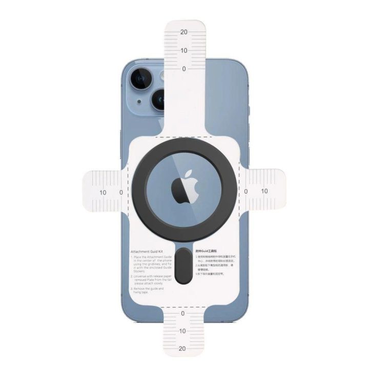 MagSafe magnetinis žiedas universalus - juodas