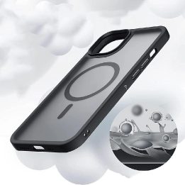 IPhone 12 Pro Max dėklas - matinė juoda