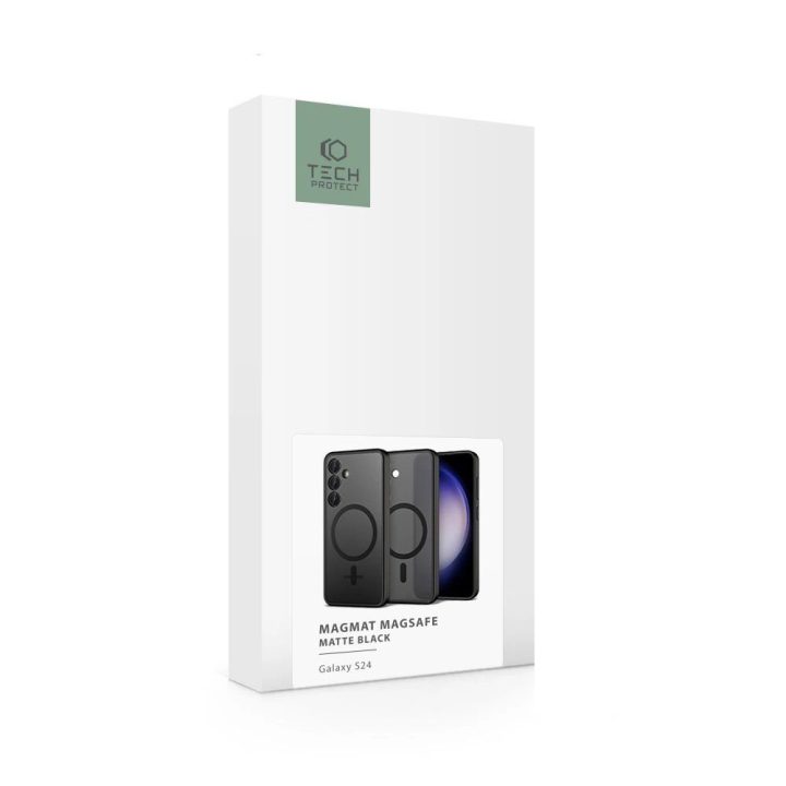 Dėklas Samsung Galaxy S24 - matinė juoda