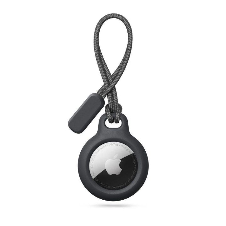 Dėklas Apple AirTag“ pakabukui – juodas