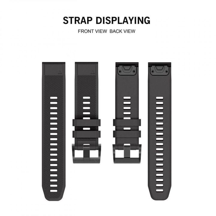 Garmin Fenix ​​3 / 5X / 3HR / 5X Plus / 6X / 6X Pro / 7X dėklas - juodas