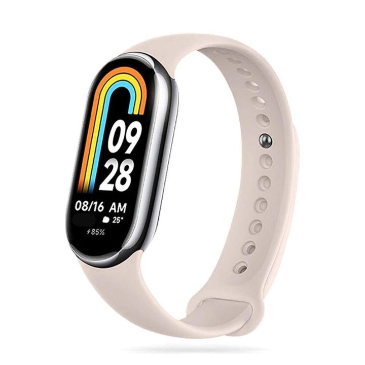 Xiaomi Smart Band 8 / 8 NFC apyrankės dirželis - smėlio spalvos