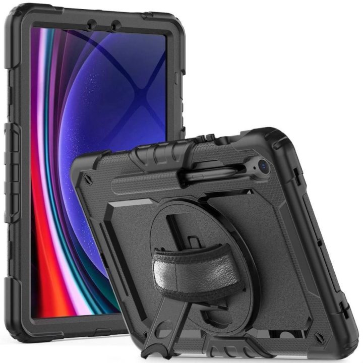 Dėklas Samsung Galaxy Tab S9 FE 10.9 X510 / X516B - juodas