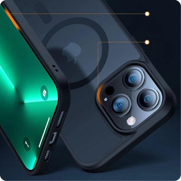iPhone 15 Pro“ dėklas – matinio titano