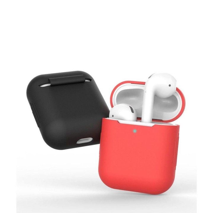 AirPods 1 / 2“ ausinių dėkliukas - juodos spalvos