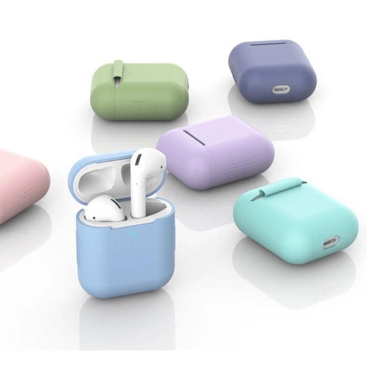 AirPods 1 / 2“ ausinių dėkliukas - juodos spalvos